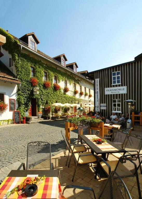 Hotel Zur Fernmühle Ziegenrück Exterior foto